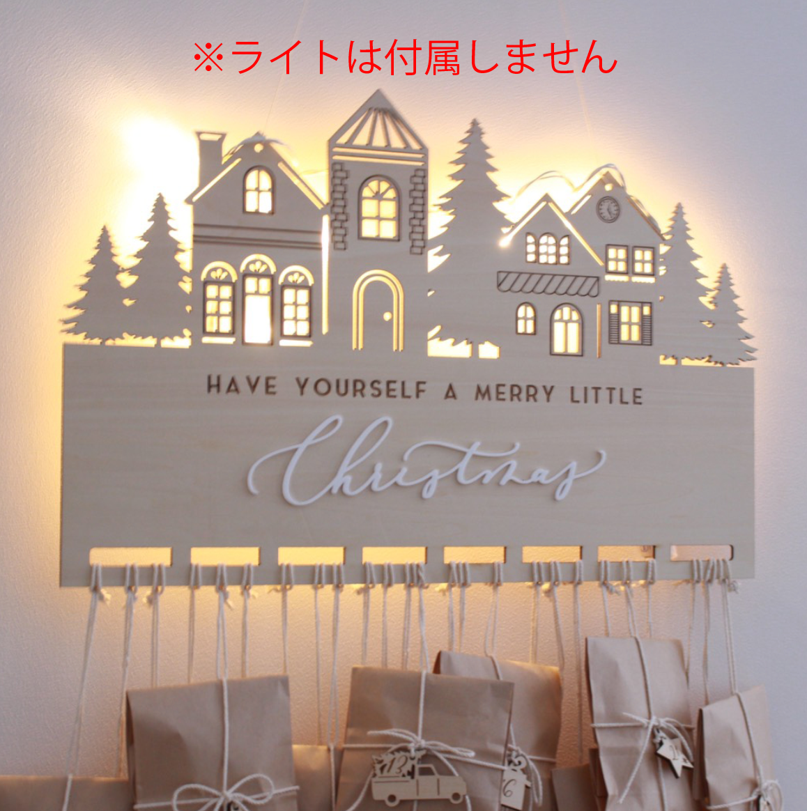 クリスマス【 アドベントカレンダー タグセット / MScalligraphy】